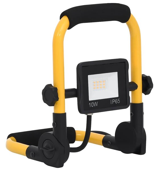 LED reflektor s rukojetí 10 W studené bílé světlo 149638