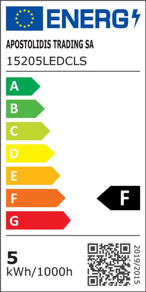 ACA Lighting LED stolní lampička s vypínačem a klipem BAZ 5W/230V/4000K/340Lm/120°/IP20, černá