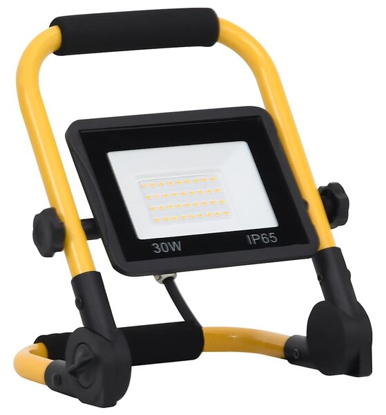 LED reflektor s rukojetí 30 W studené bílé světlo 149640