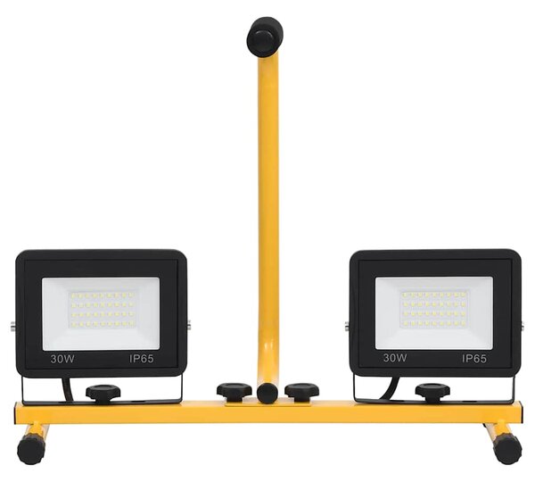 LED reflektor s rukojetí 2 x 30 W teplé bílé světlo 149645