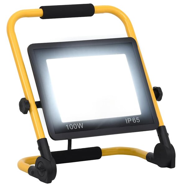 LED reflektor s rukojetí 100 W studené bílé světlo 149642