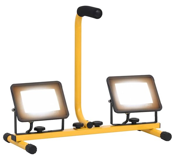 LED reflektor s rukojetí 2 x 30 W teplé bílé světlo 149645