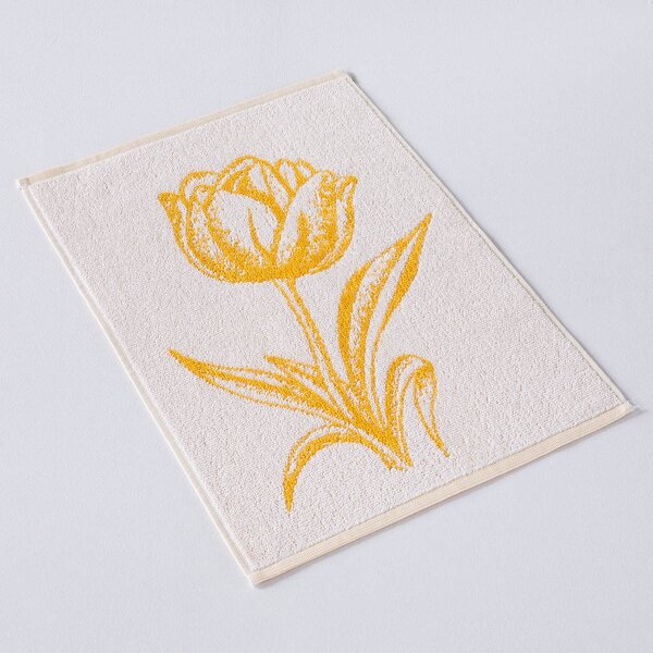 Kuchyňský ručník Veba ZARA Tulipán zlatobílá Velikost: 35x50 cm