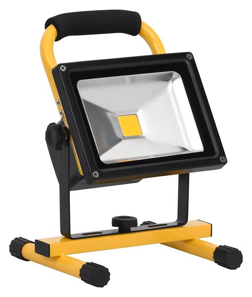 Dobíjecí LED reflektor s rukojetí 30 W studené bílé světlo 149668