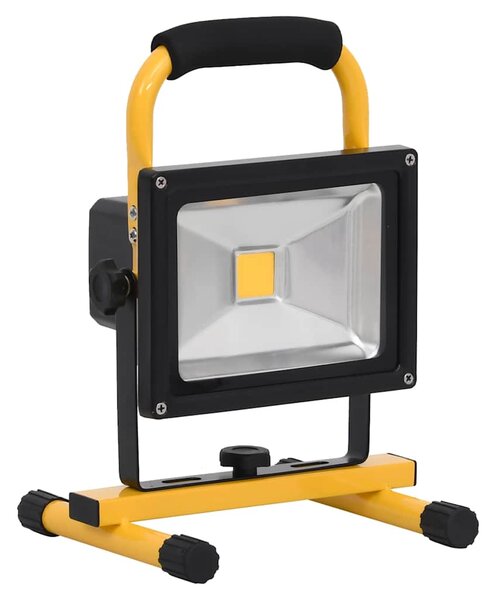 Dobíjecí LED reflektor s rukojetí 30 W studené bílé světlo 149668
