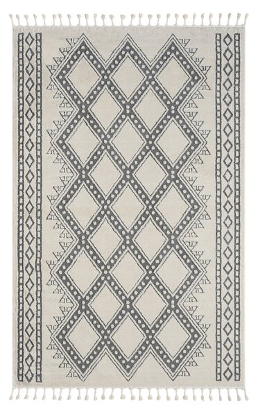 My Flair, Kusový koberec Moroccan Delight weiß, 140x200, černobílá, ložnice