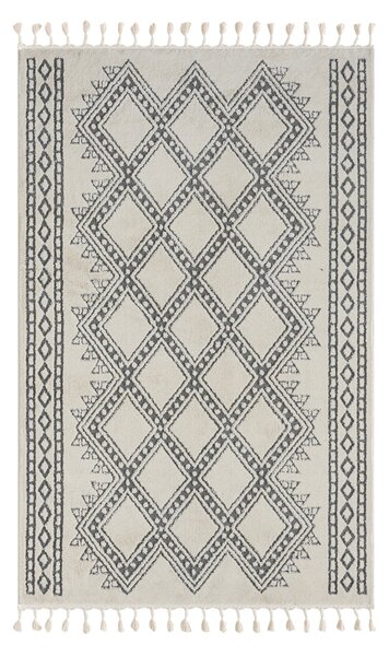 My Flair, Kusový koberec Moroccan Delight weiß, 140x200, černobílá, ložnice