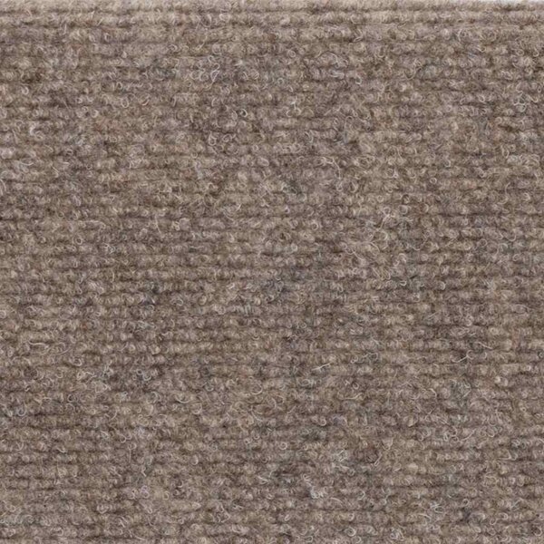 Schodové rohože samolepicí 5 ks 56 x 17 x 3 cm béžové půlkulaté 149692