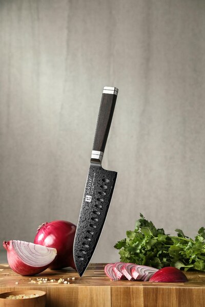 Santoku nůž XinZuo Ji X08E 7"
