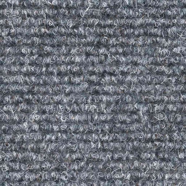 Schodové rohože samolepicí 5 ks 65 x 21 x 4 cm světle šedé, půlkulaté, velké 149704