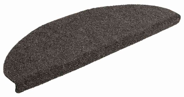 Schodové rohože samolepicí 5 ks 65 x 21 x 4 cm antracitové, půlkulaté, velké 149714