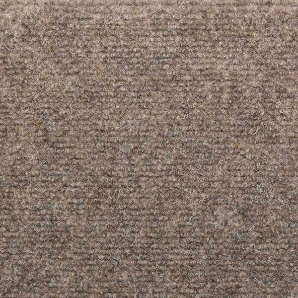 Schodové rohože samolepicí 5 ks 65 x 21 x 4 cm béžové, půlkulaté, velké 149716