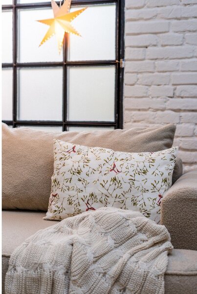 Povlak na polštář s vánočním motivem 40x60 cm – Linen Tales