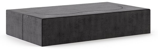 Rozkládací pohovka TWIST ČERNÁ SZTRUKS 120x200
