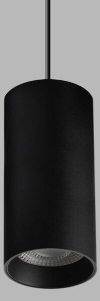LED2 3251443DT LUKY závěsné svítidlo LED D80mm 15W/1425lm 4000K TRIAC černá