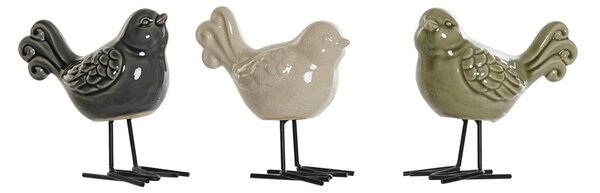 Porcelánová dekorace ptáčka Barva: Béžová