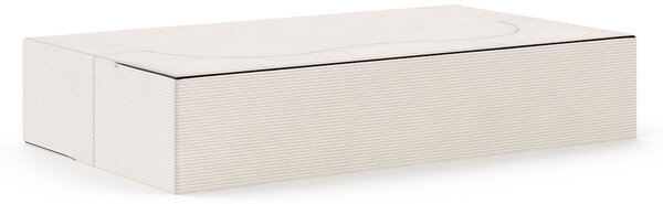 Rozkládací pohovka TWIST KRÉMOVÁ SZTRUKS 120x200