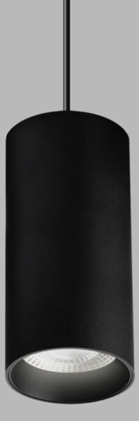 LED2 3251443DT LUKY závěsné svítidlo LED D80mm 15W/1425lm 4000K TRIAC černá