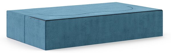 Rozkládací pohovka TWIST MODRÁ SZTRUKS 120x200