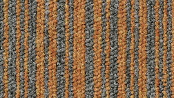 Kobercové čtverce Essence Stripe 6011 - oranžový - 50x50 cm