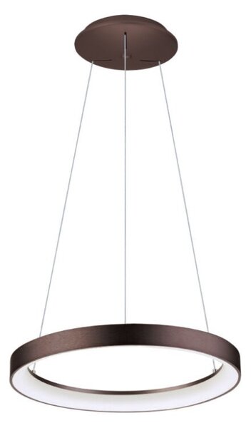 LED2 3271858DT BELLA SLIM závěsné svítidlo LED D480mm 38W/2660lm 3000-4000K TRIAC kávová
