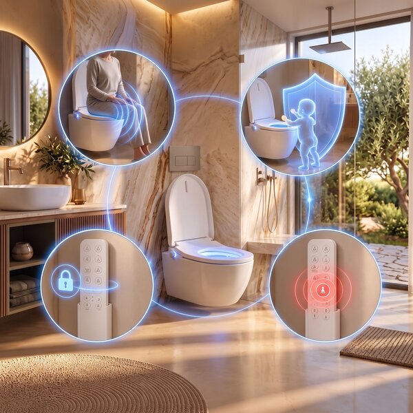 Chytrá WC mísa REA CARLO SMART COMFORT Tornado
