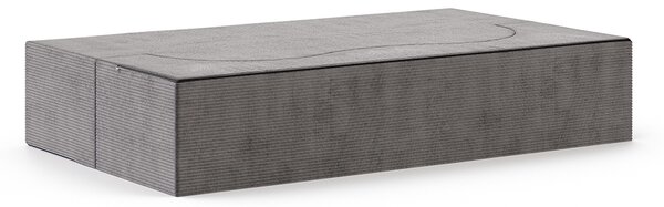 Rozkládací pohovka TWIST TMAVĚ ŠEDÁ SZTRUKS 120x200