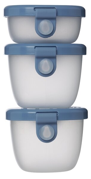 Sada krabiček Snack tubs, 3ks, b.box, modré