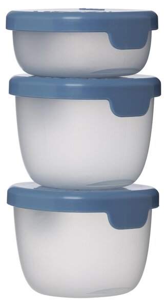 Sada krabiček Snack tubs, 3ks, b.box, modré