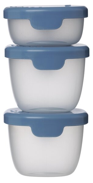 Sada krabiček Snack tubs, 3ks, b.box, modré