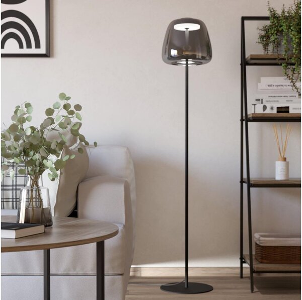 Eglo 901196 - LED RGBW Stmívatelná stojací lampa ALFERO-Z LED/15,5W/230V kouřová