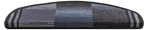 Nášlapy na schody samolepicí 10 ks 65x21x4 cm černošedé 149835