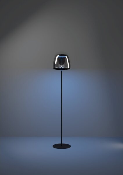 Eglo 901196 - LED RGBW Stmívatelná stojací lampa ALFERO-Z LED/15,5W/230V kouřová