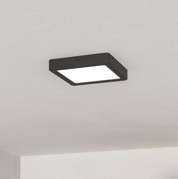 Eglo 901302-LED Stropní svítidlo FUEVA LED/7W/230V 2700/4000/6500K 15x15cm černá