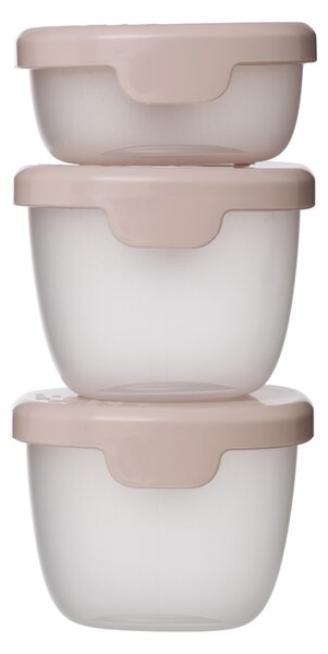 Sada krabiček Snack tubs, 3ks, b.box, růžové