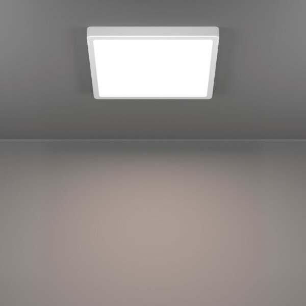 Eglo 901337 - LED Koup. stropní svítidlo FUEVA LED/13W/230V 29x29 cm IP44 bílá