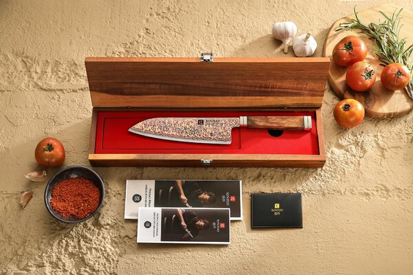 Santoku nůž XinZuo Ji X08C 7"