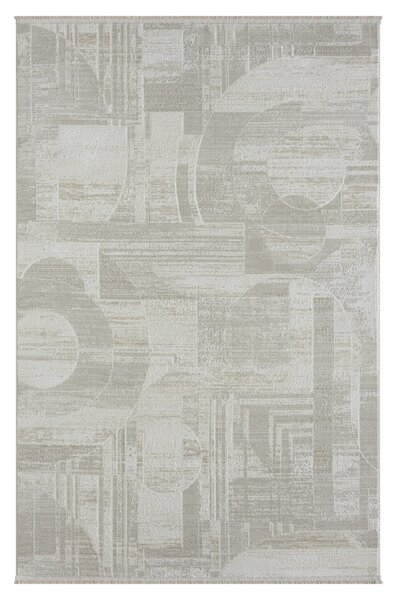 My Flair, Kusový koberec My Circles creme, 160x230, béžová, chodba / předsíň