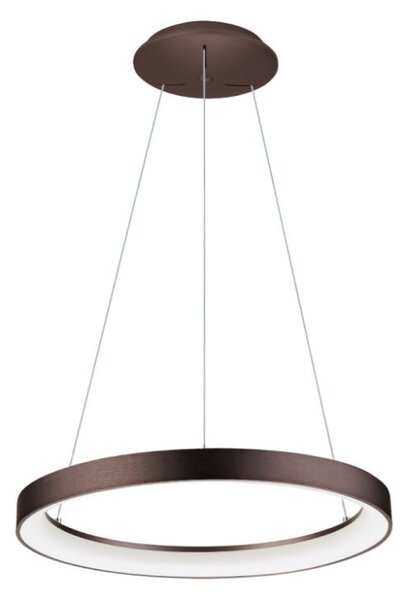 LED2 3273258 BELLA SLIM závěsné svítidlo LED D580mm 48W/3360lm 3000-4000K kávová