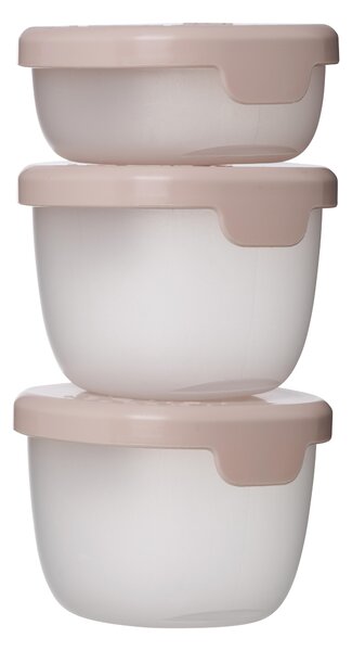 Sada krabiček Snack tubs, 3ks, b.box, růžové