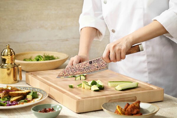 Santoku nůž XinZuo Ji X08C 7"