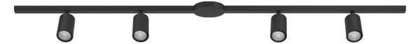 Eglo 901652 - Bodové svítidlo EASYT SET 3 SPOTS 4xGU10/10W/230V černá