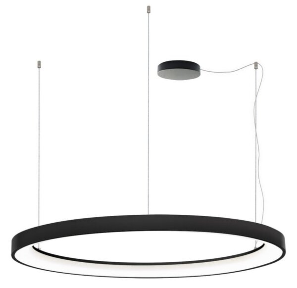 LED2 3273353DT BELLA SLIM závěsné svítidlo LED D980mm 80W/5600lm 3000-4000K TRIAC černá