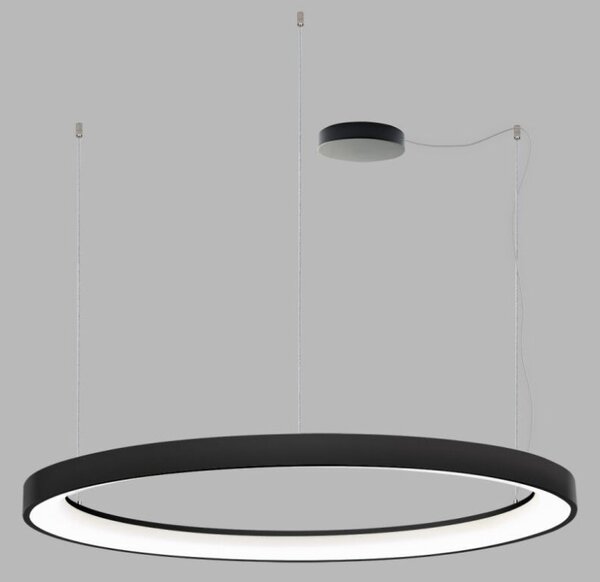 LED2 3273353DT BELLA SLIM závěsné svítidlo LED D980mm 80W/5600lm 3000-4000K TRIAC černá