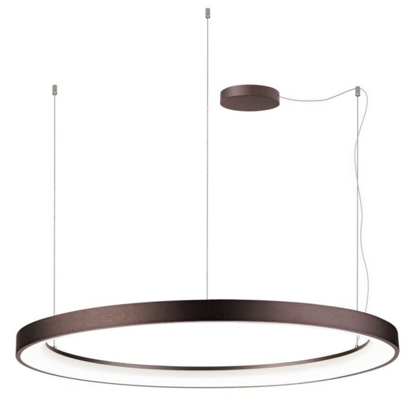 LED2 3273358DT BELLA SLIM závěsné svítidlo LED D980mm 80W/5600lm 3000-4000K TRIAC kávová