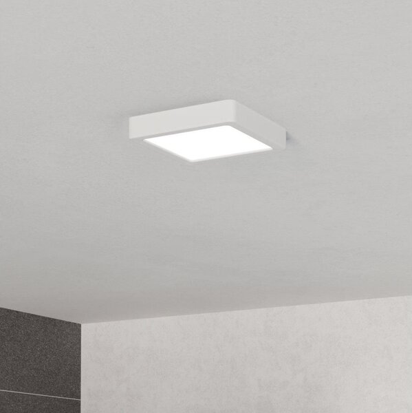 Eglo 901335 - LED Koup. stropní svítidlo FUEVA LED/7W/230V 15x15 cm IP44 bílá