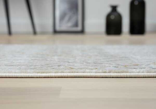 My Flair, Kusový koberec My Floor creme, 80x150, šedá, chodba / předsíň