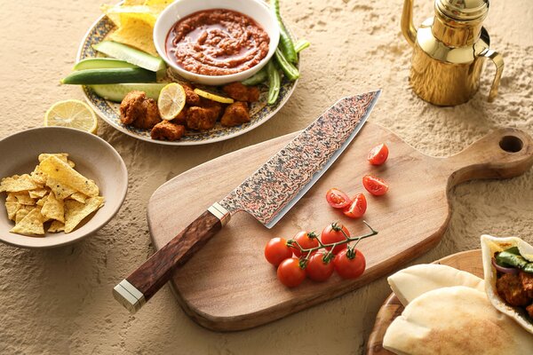 Šéfkuchařský nůž Bunka XinZuo Ji X08C 8"
