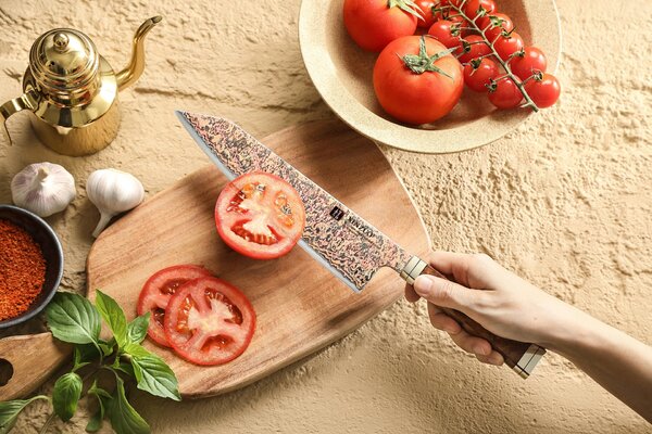Šéfkuchařský nůž Bunka XinZuo Ji X08C 8"