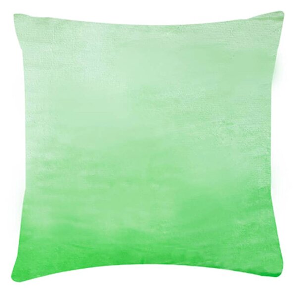 XPOSE® Mikroplyšový povlak na polštář - letní zelený 50x50 cm